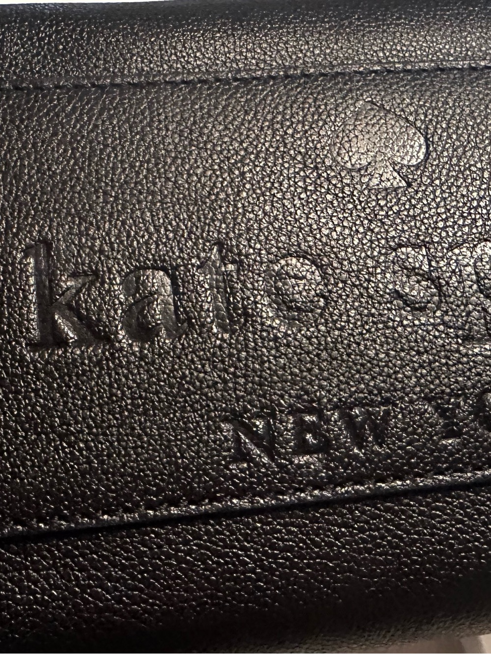 Kate Spade Black Leather Bow Satchel - Picture 6 of 8